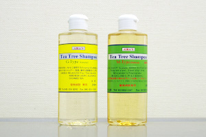 Tea Tree Oilが入ったシャンプー